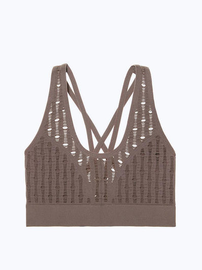 Seamless High-neck Sport Bra